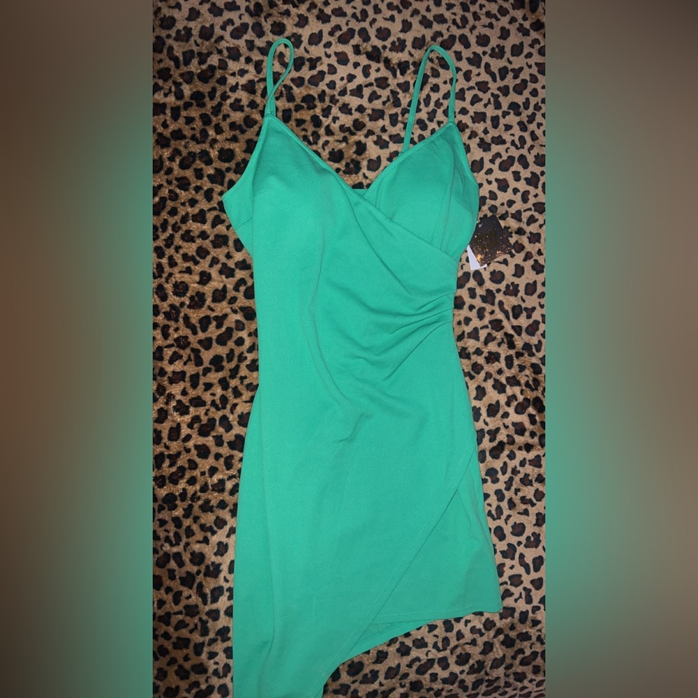 💚Planet Gold Green Dress💚